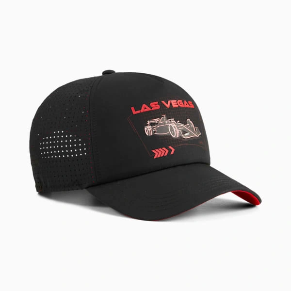 PUMA F1® Las Vegas Trucker Cap: Vegas-Flair für deine Rennsport-Leidenschaft! Ein Must-have für Fans!