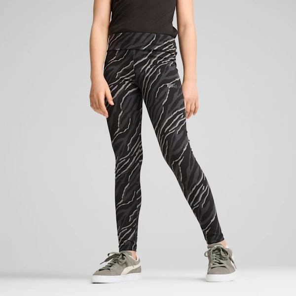 PUMA ESS+ ANIMAL: Wilde Muster für Kids, Leggings mit Spaßfaktor – Der Renner im Schulhof!