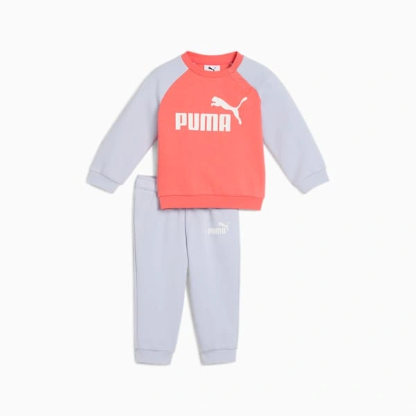 PUMA Minicats: Dein perfektes 2-teiliges Raglan-Set für kleine Entdecker. Komfort trifft Style!